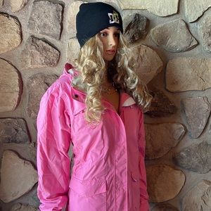 Special Blend Hooded Siryn Lush Pink Snowboard Ski Jacket Women’s L Winter Coat